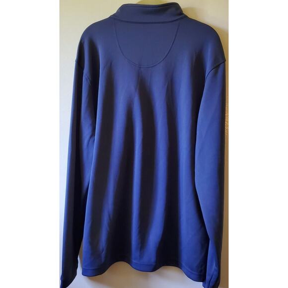 Pebble Beach Mens Dry-Luxe Performance Quarter Zip Golf Pullover Size XL Camo - Picture 8 of 8